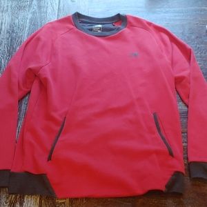 North Face crew neck sweatshirt with pockets